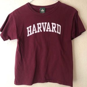 Vintage Harvard Crop Tee